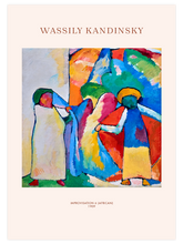 Kandinsky Improvisation 6 (African) - Art Print